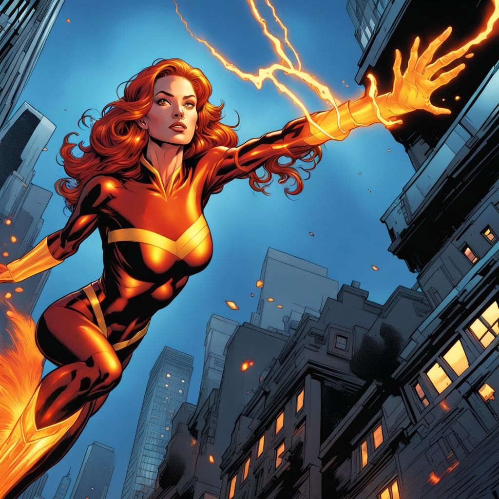 Dark Phoenix Wreaks Havoc over New York City