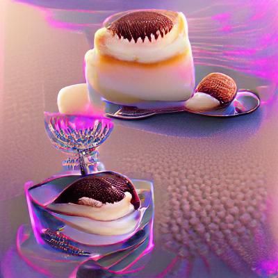 AI Generated Image of a Dessert