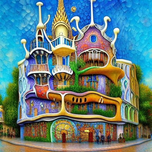Casa Batllo: A Surreal Architectural Fusion