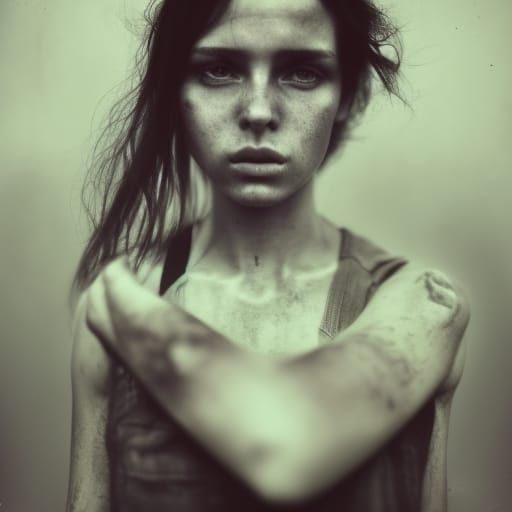 Intense Portrait Inspired by Lee Jeffries