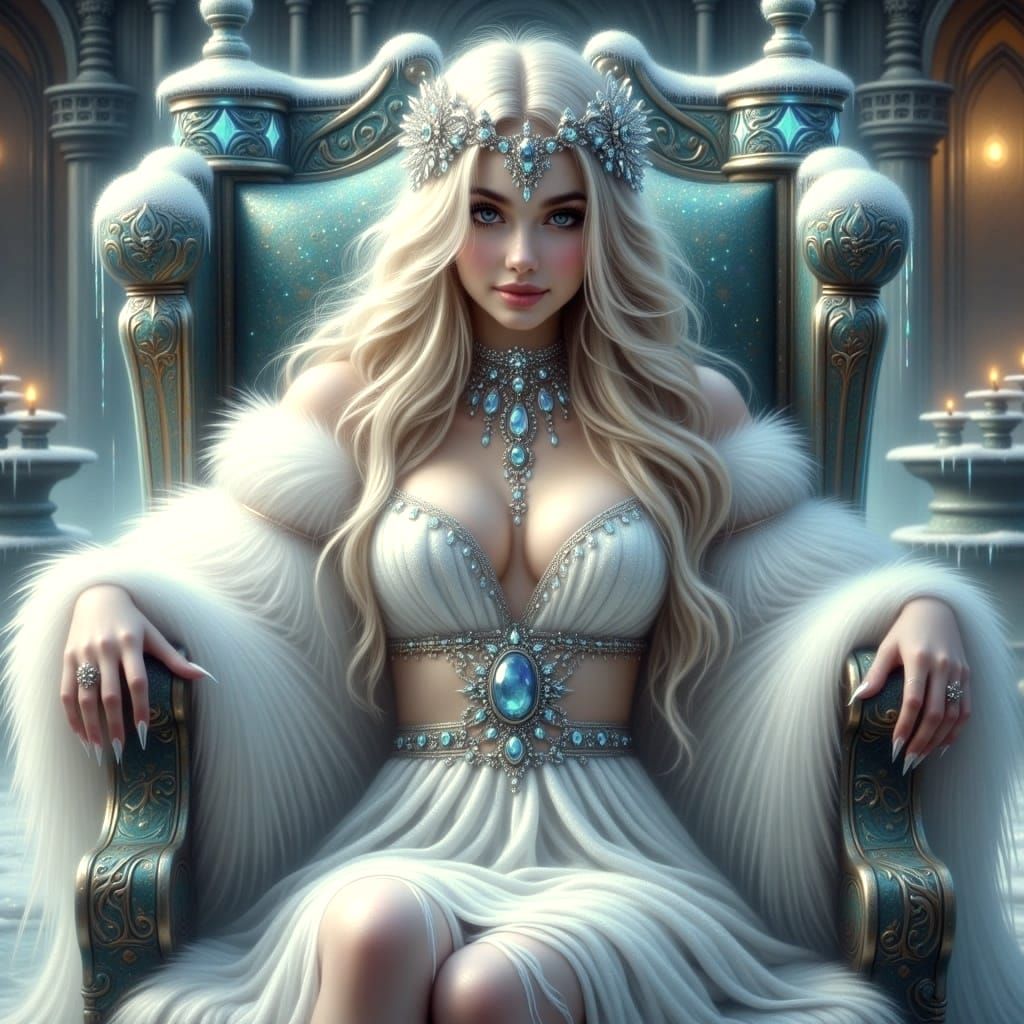 Ice Queen in Regal Splendor