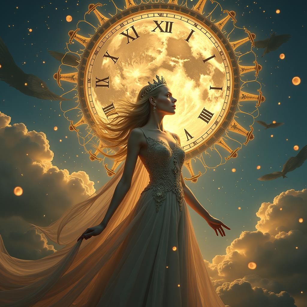 Magical Queen Rewinds Time in Clock Kingdom