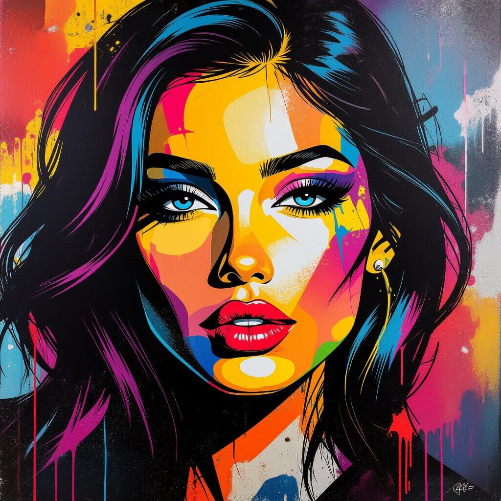 Graffiti Art of Agatha's Doodad