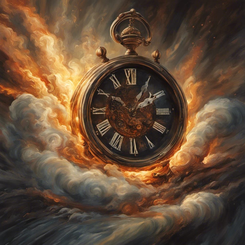 Passing of Time: Hyperrealistic Concept Art