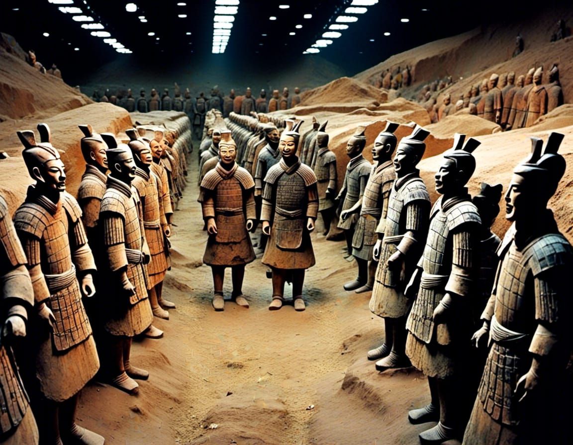 tomb of the chinese terracotta army