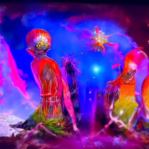 Astral Cosmic Illustration: The End of the Abbots