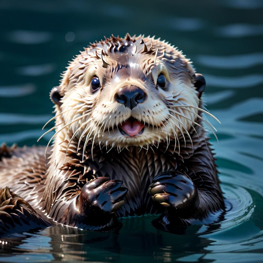 Cute Sea Otter