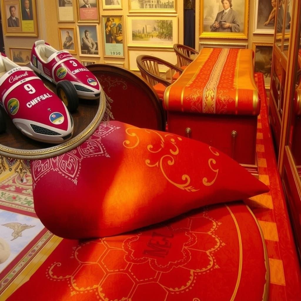 Epic Heraldic Emblem in Vibrant Colors