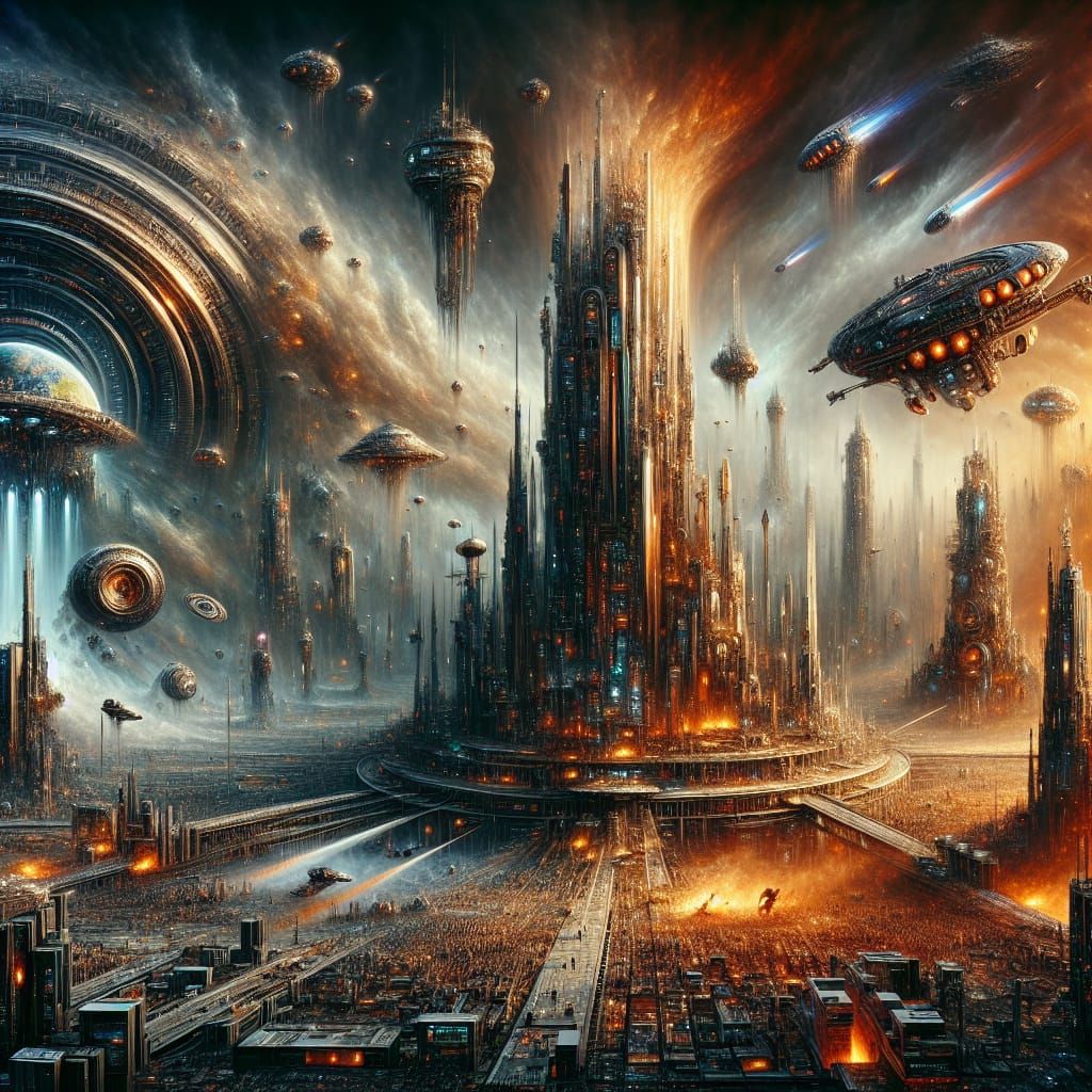 War of the Worlds: Epic Digital Matte Painting