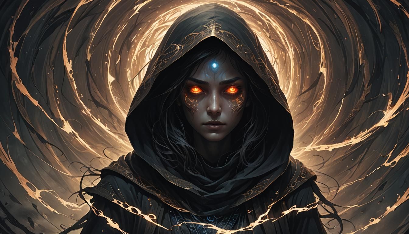 Mysterious Loviatar in Dark Energy Vortex