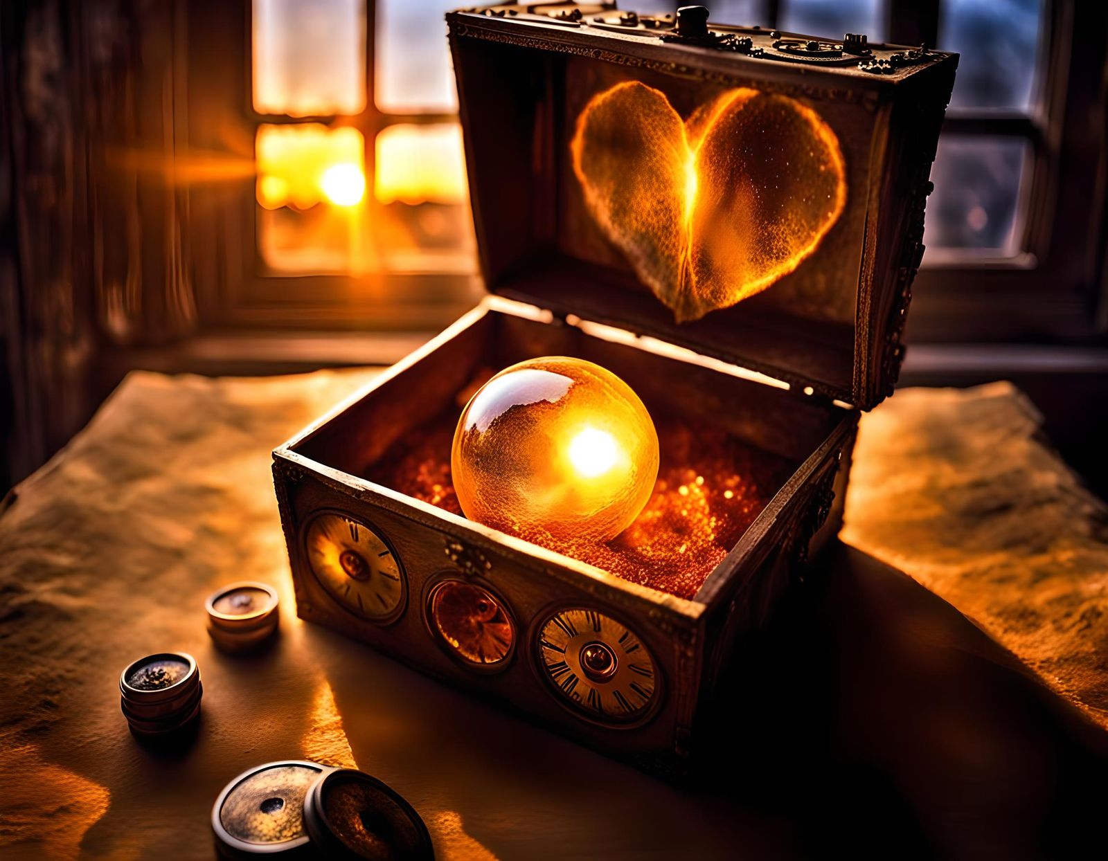 Love in a Box: Avant-Impressionistic Steampunk