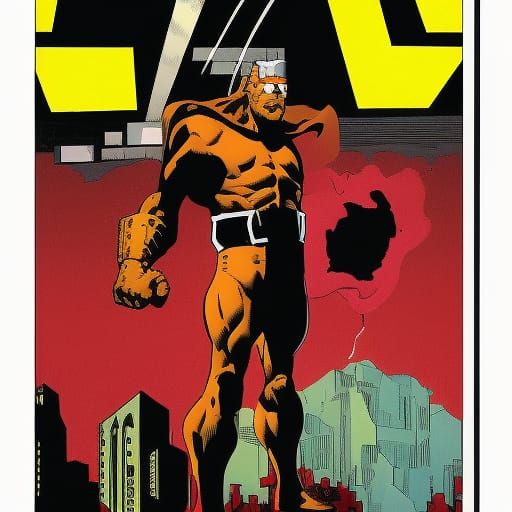 Cover of new comic book series, “Steroid Sagas!”