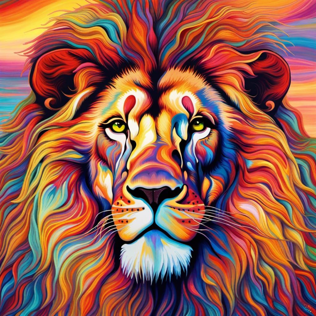 Funky Lion