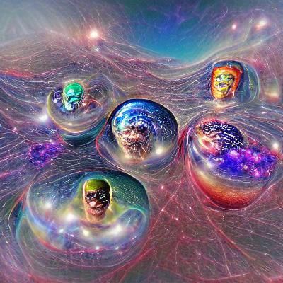 Abstract Multiverse Conceptual Art
