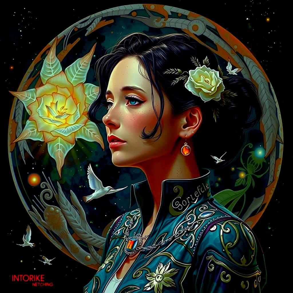 An Etcher's Detailed and Evocative Etching