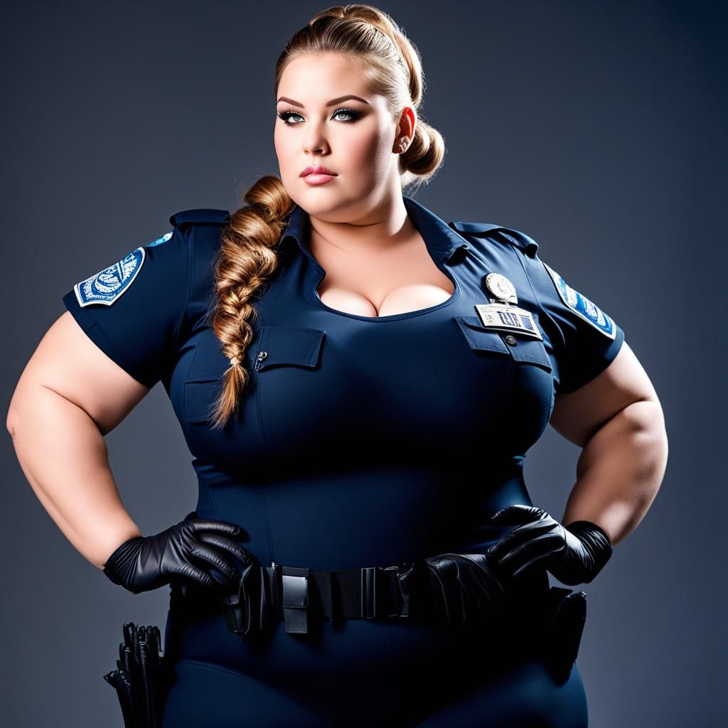 bbw cop