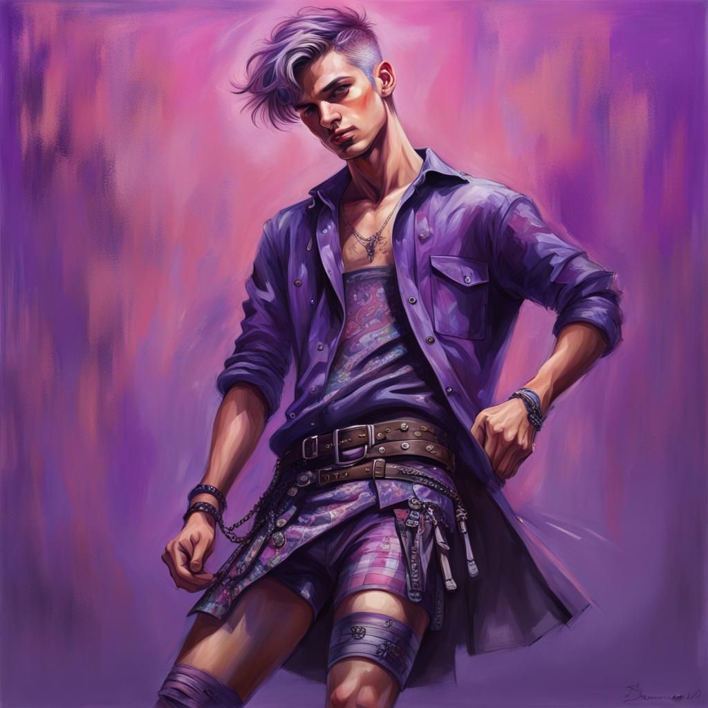 Purple Fashion Show 240116B