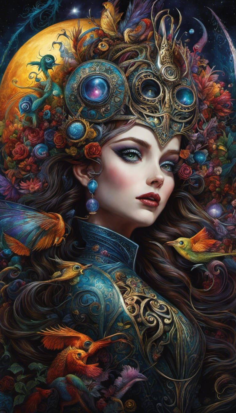 Surreal Dreamscape: A Hyper-Detailed Digital Masterpiece