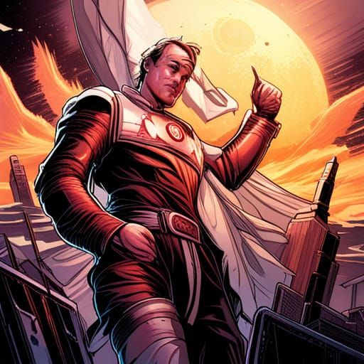 Dynamic Comic Art in Brooks and Mumford Style