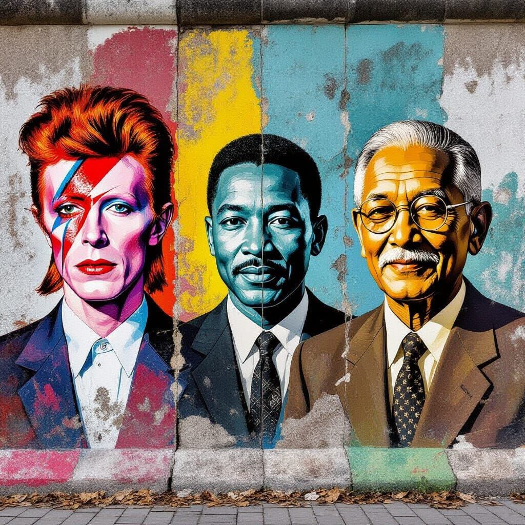 Berlin Wall Art: Nature Reclaims Historic Icons