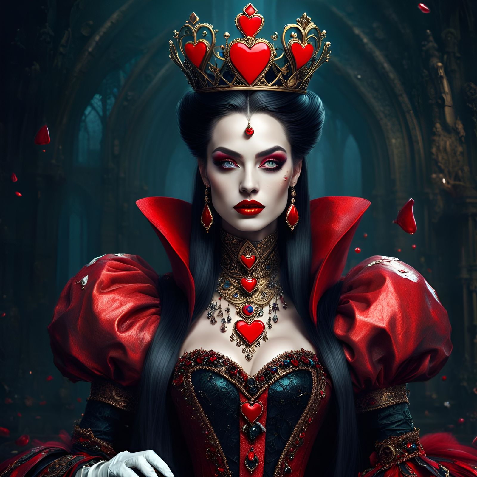 Queen of Hearts (Alice in Wonderland)