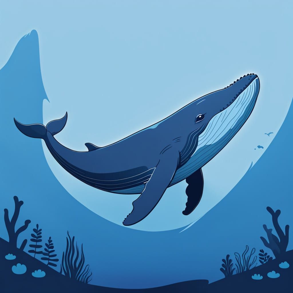 Whale in a Colourbook
