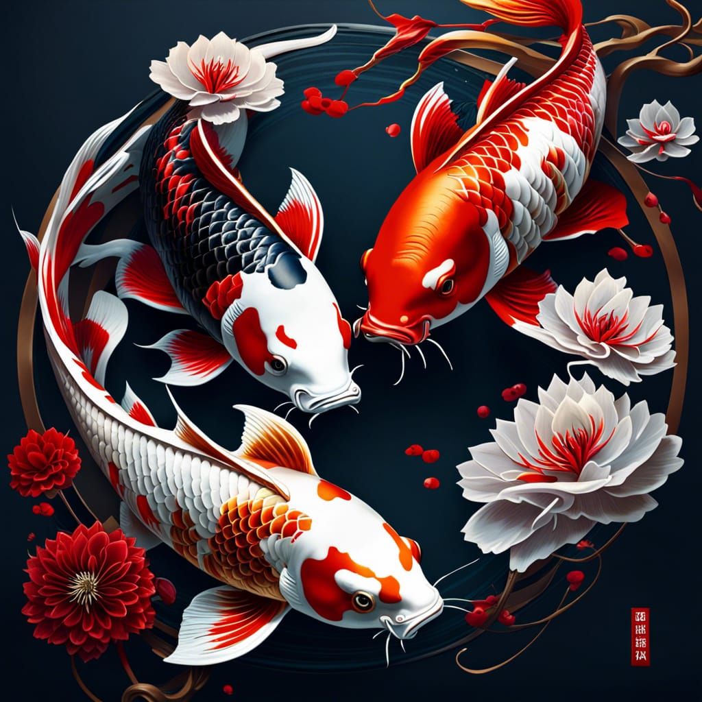 Koi fish