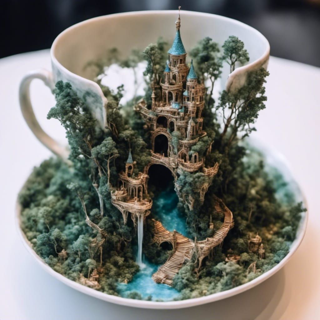 Jungle in a Teacup: Miniature World