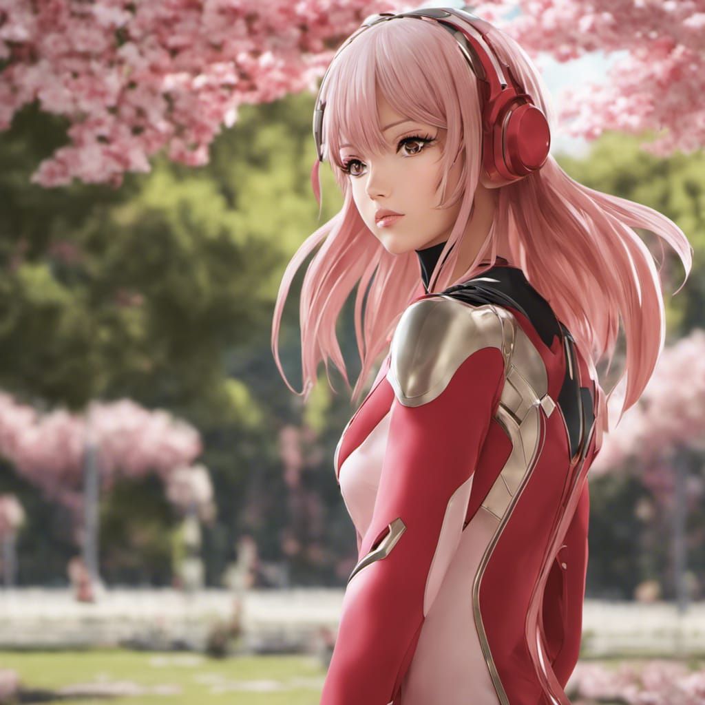 Zero Two in Majestic 8k Manga Style