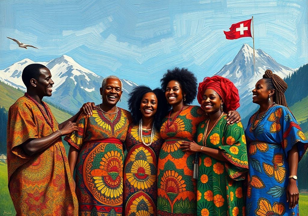 Vibrant African Community Celebrates Swiss Life