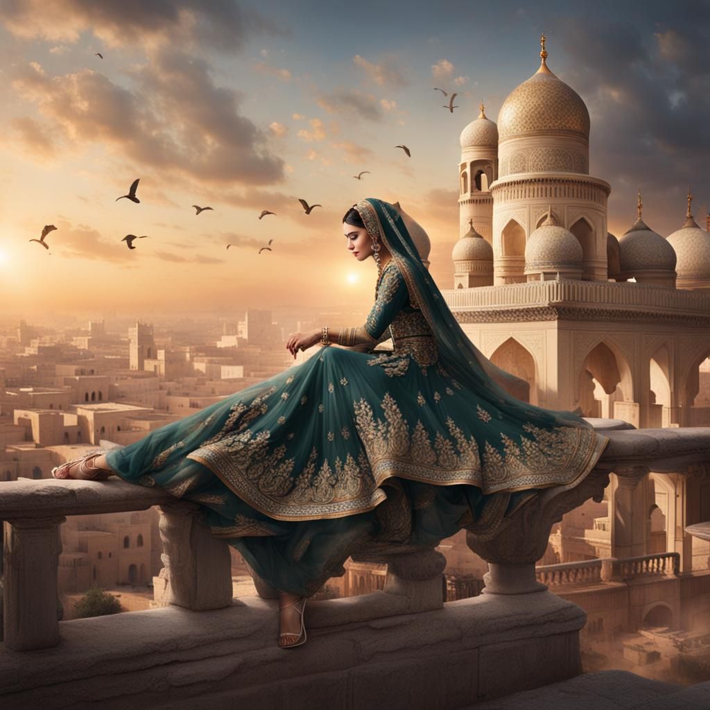 Portrait of a Beautiful Woman with a Captivating Smile