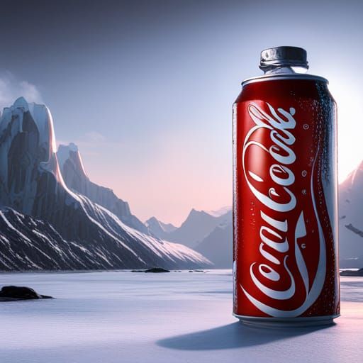 Detailed Matte Painting of Coke in Fantasy Art Style
