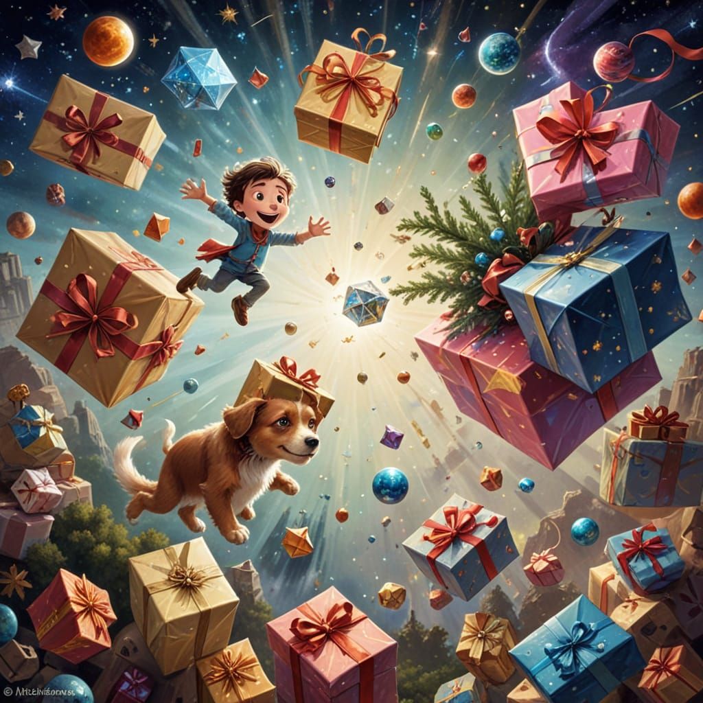 Celestial Fiesta in a Realm of Wonder