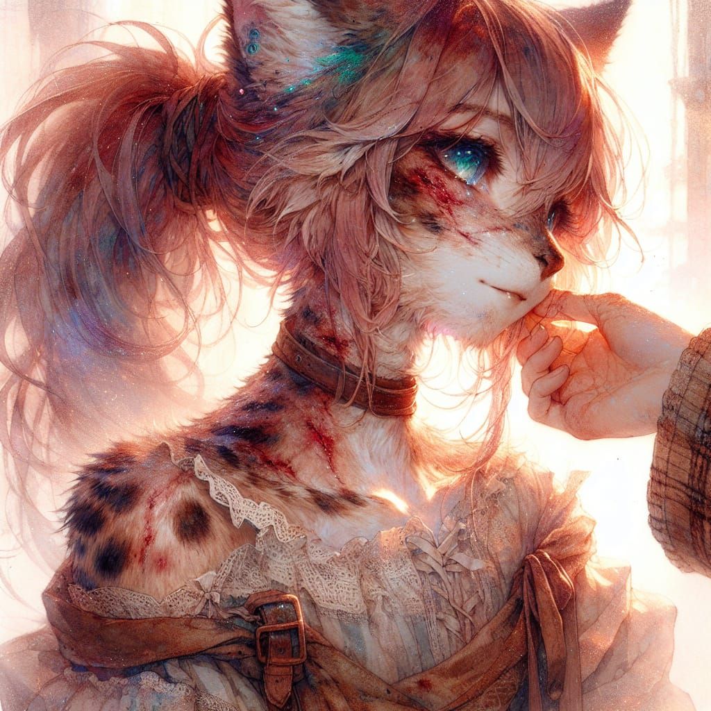 Whimsical Feline Fantasy