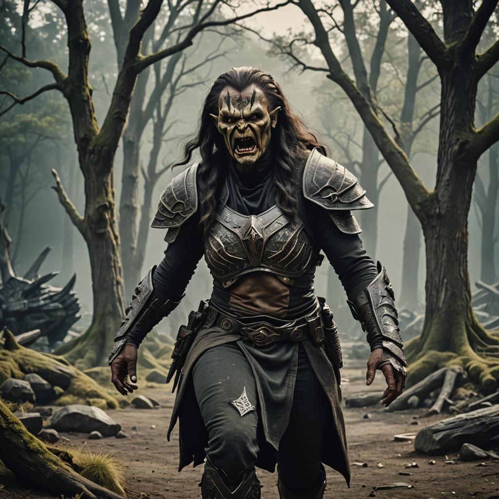 Epic Female Klingon Ogre Cinematic Masterpiece