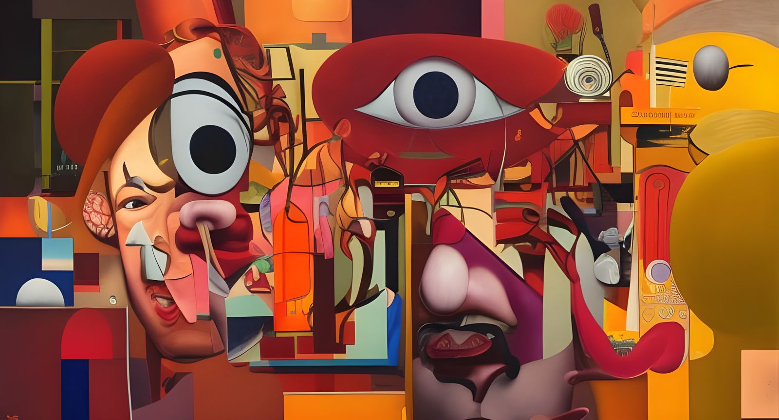 Abstract Art with Magical Particles and Light Dust