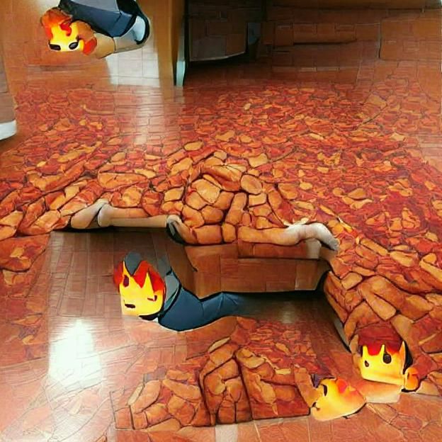 The Floor Is Lava: A Childhood Adventure