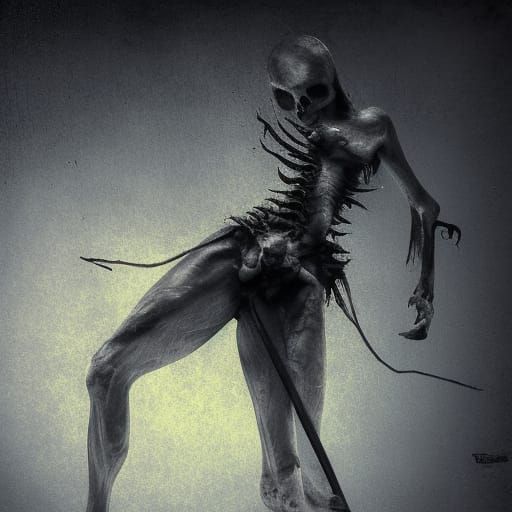 Death by DZO Olivier: An AI Interpretation