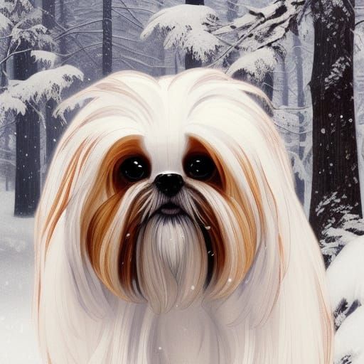 Shaggy The Shih Tzu