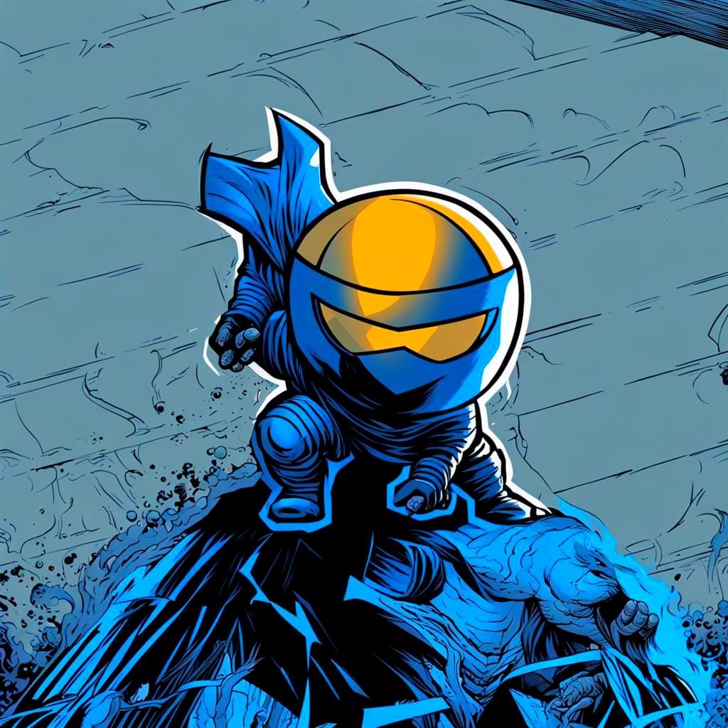 Ninja Character in Modern Comic Book Art