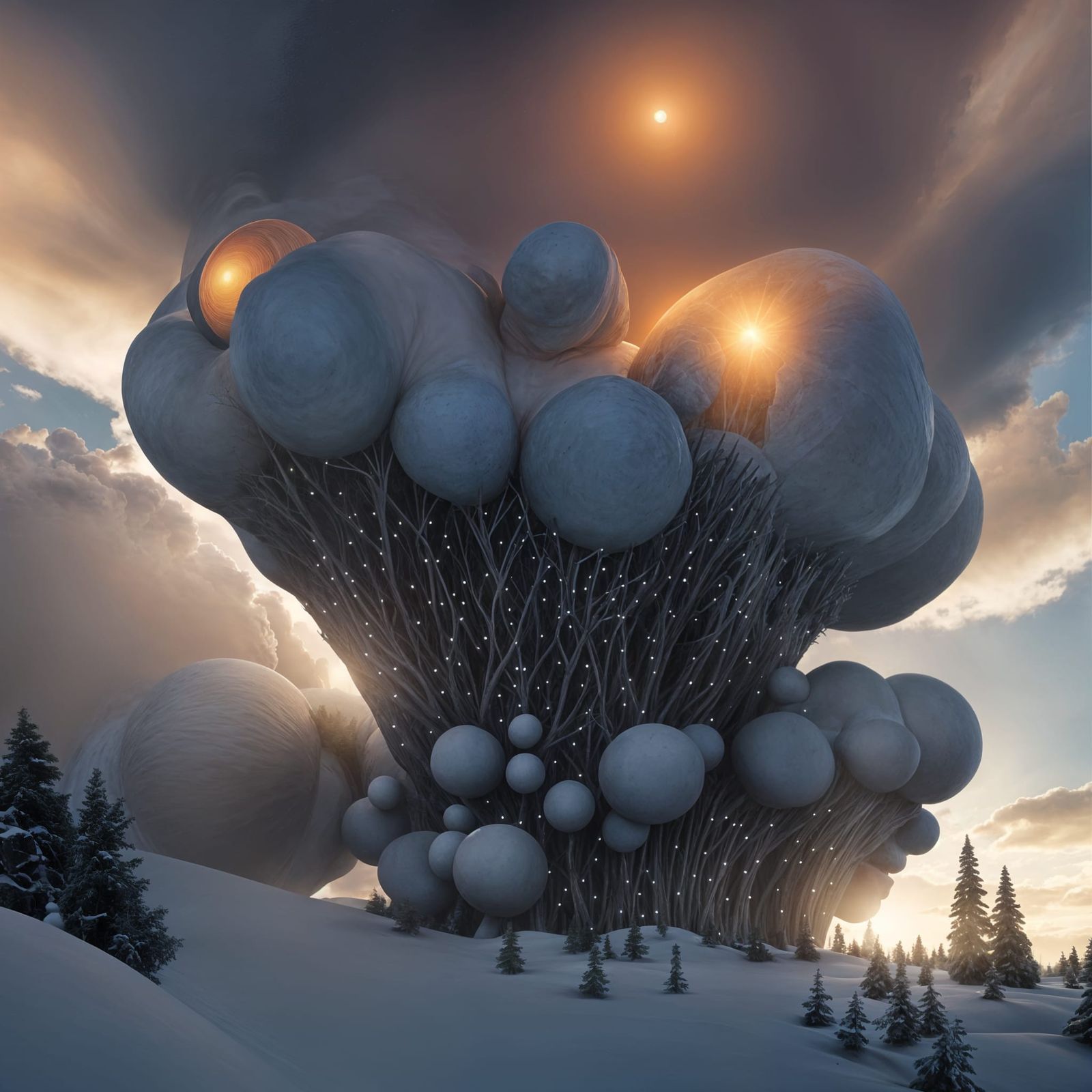 Surreal World Walking Being in Adjacent Realities