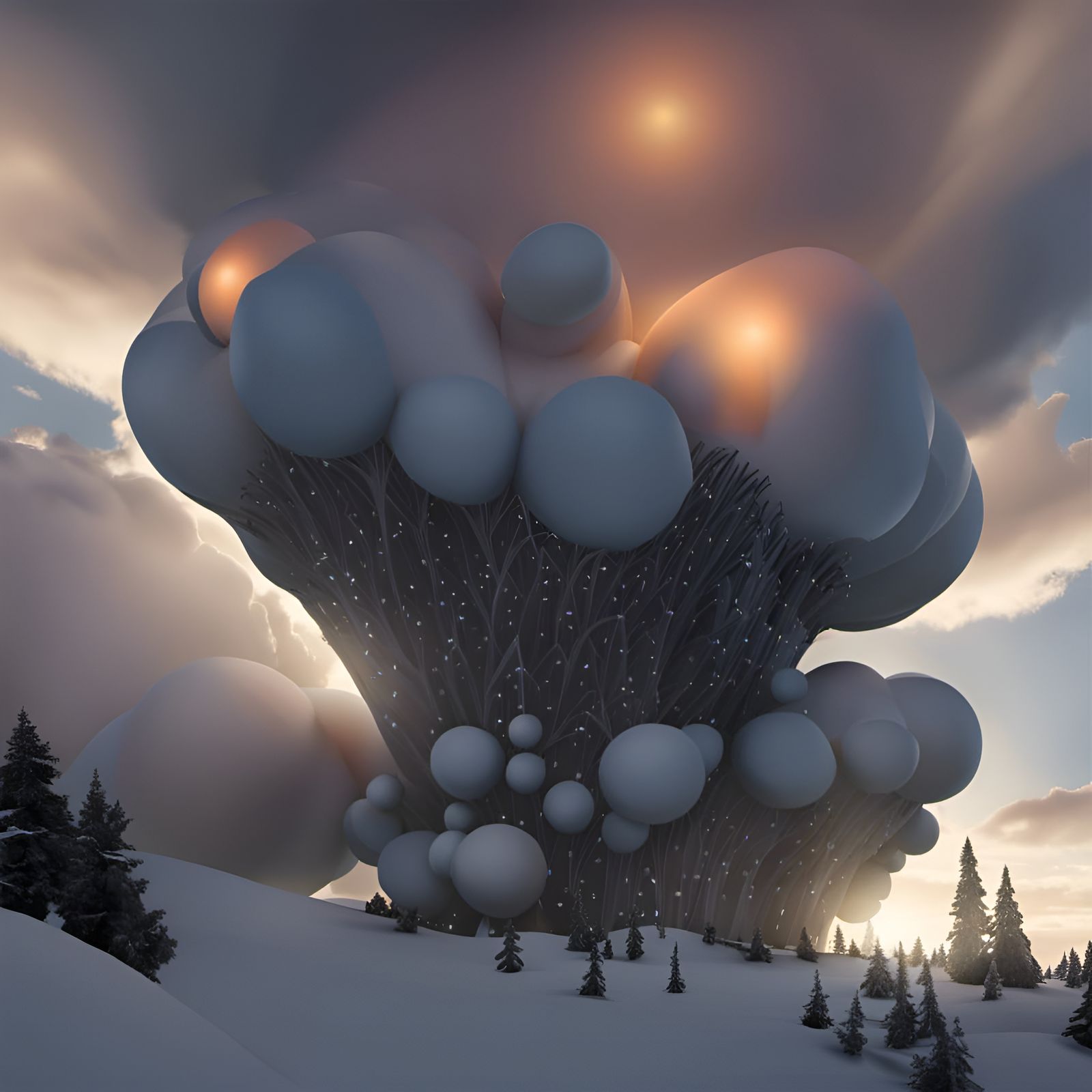 Surreal World Walker in Merging Realities