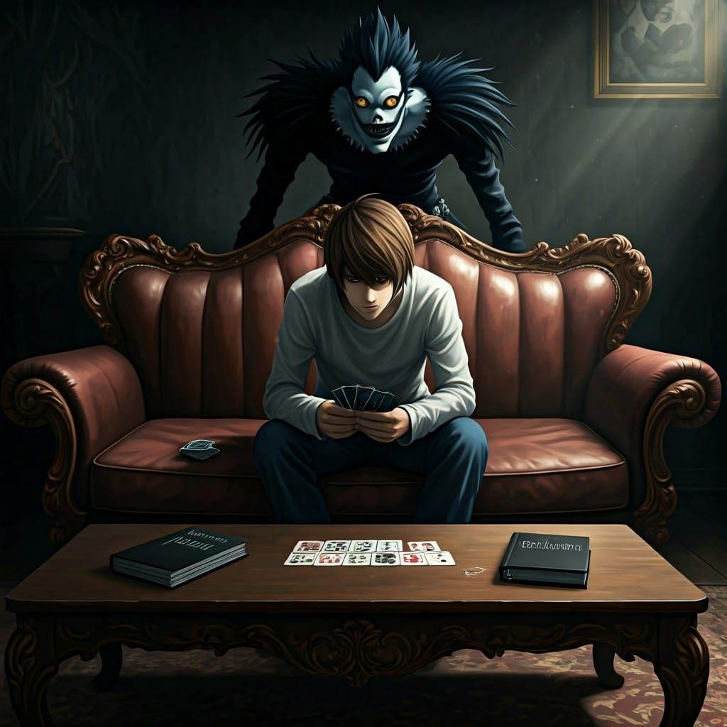 Gothic Solitaire with the Death Note
