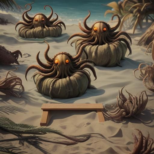 Horrifying Cthulhu Squids: Sleep Paralysis Demon