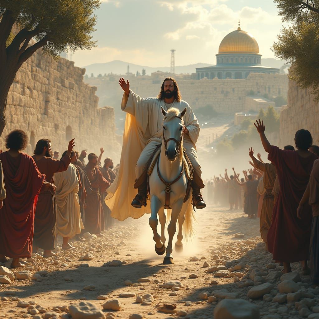 Jesus Brings Hope Amidst War and Devastation in a Majestic, ...