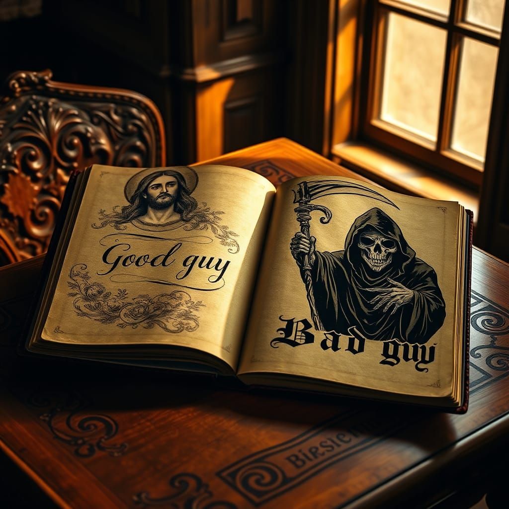 Jesus vs Grim Reaper