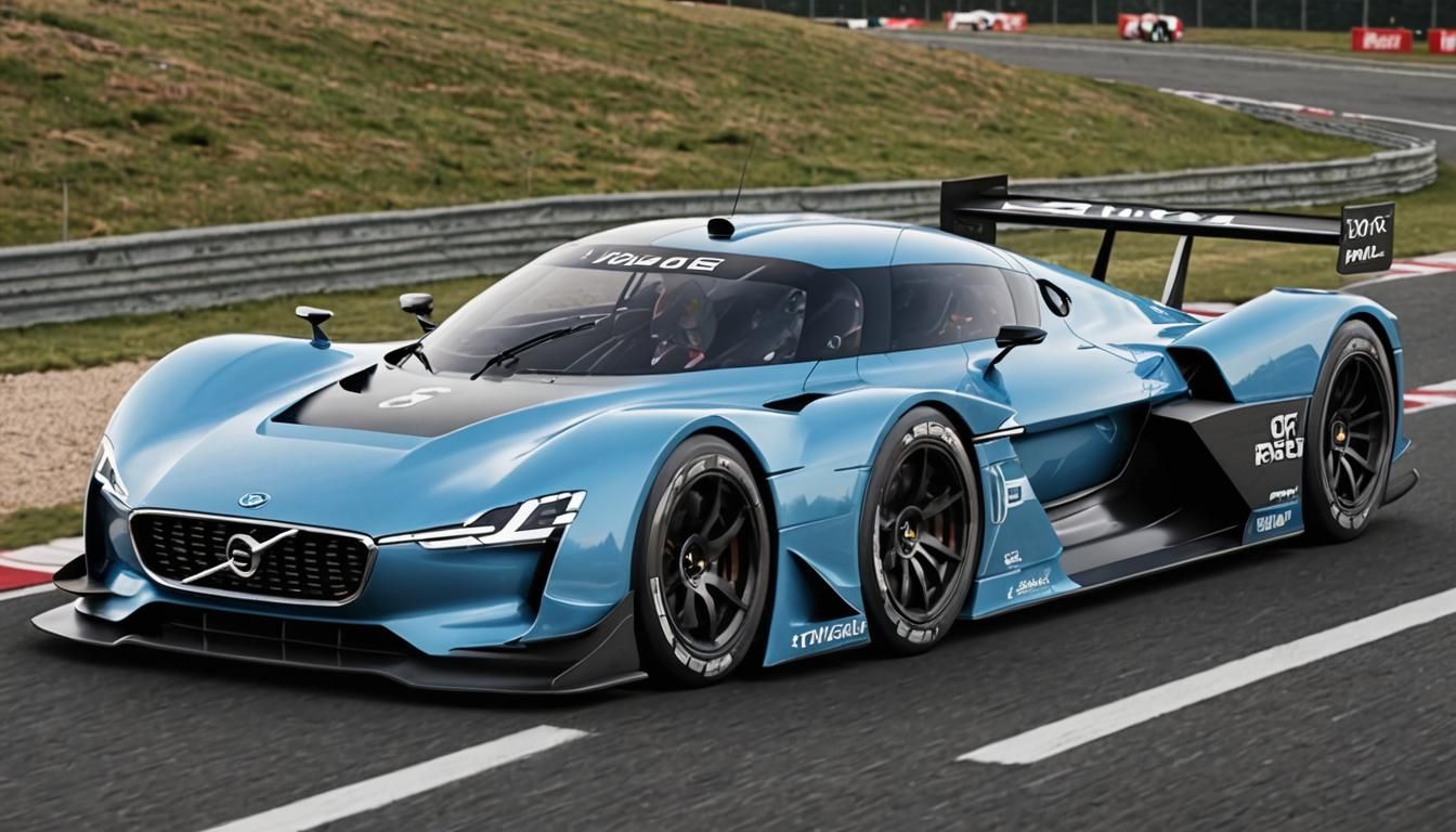 Volvo Le Mans Hypercar Concept: AI Generated