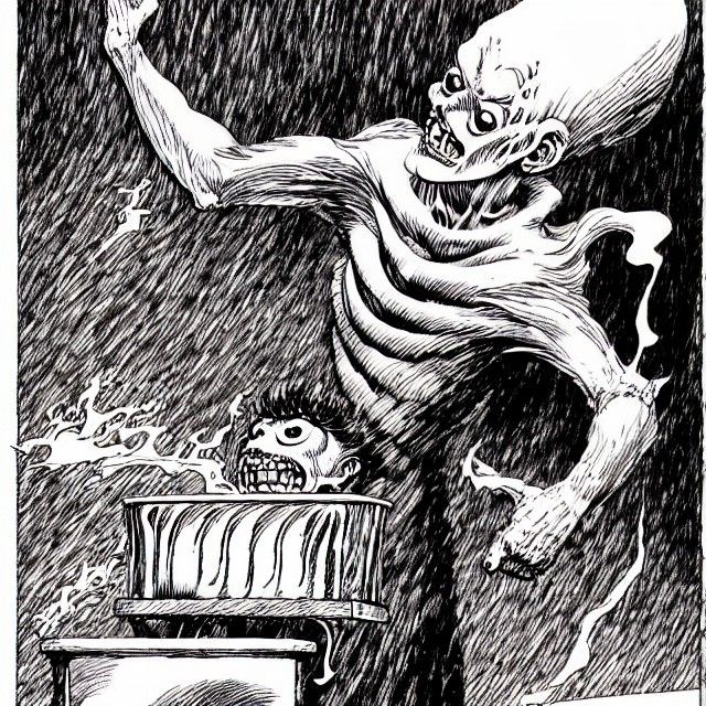 The Devil Makes Toast: Horror Art