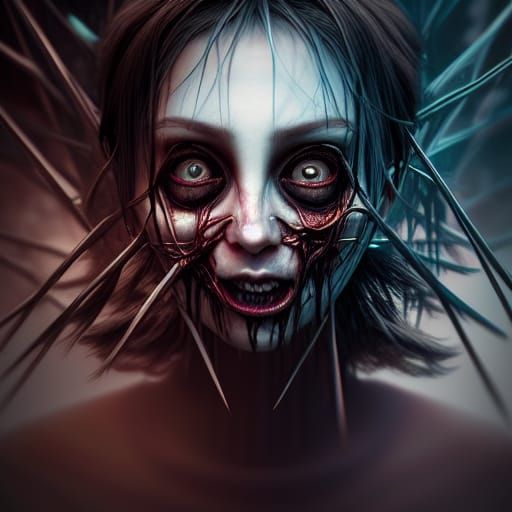 Creepy Photorealistic Horror in Hyperdetailed 8k