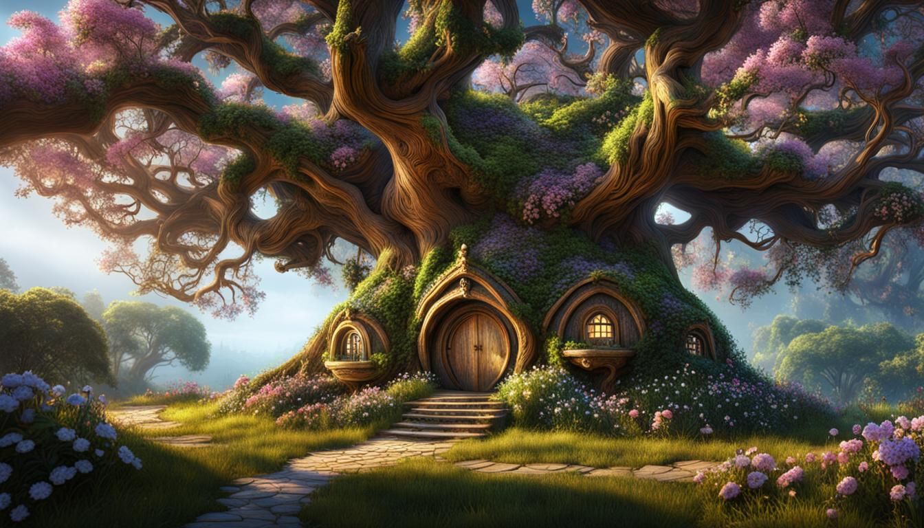 Magical Oak Treehouse